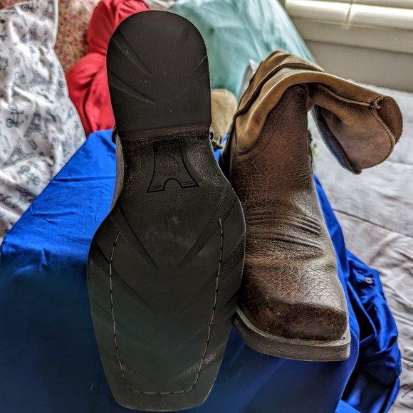 Ariat Men's Rugged Square Toe Western Style Boots-Work Boots US Mens Size 12 D - Picture 7 of 9